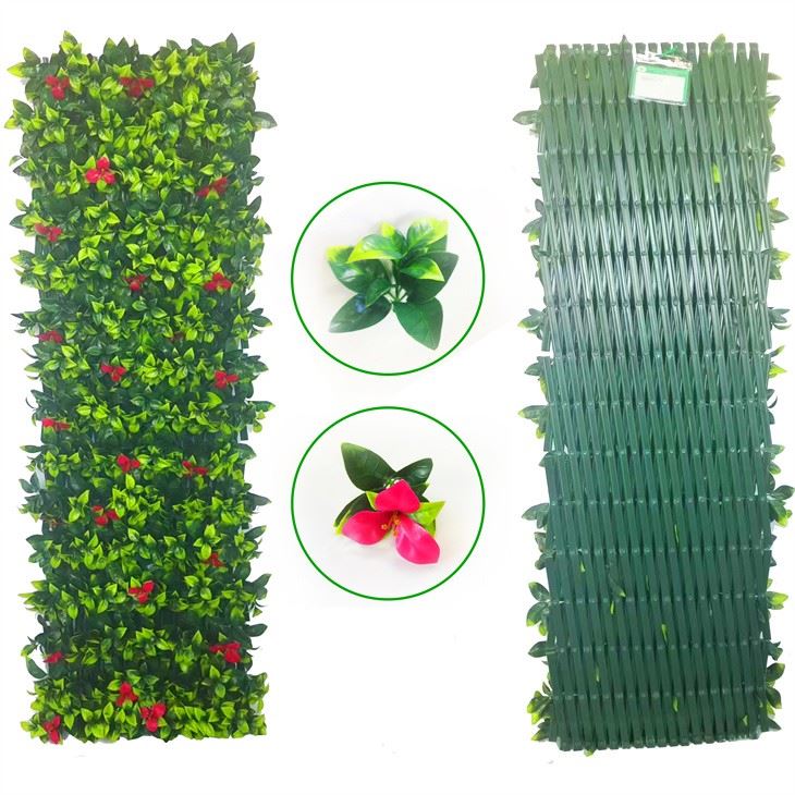 Artificial Plant Trellis Plant Trellis Outdoor Expandable Trellis Fence (2)